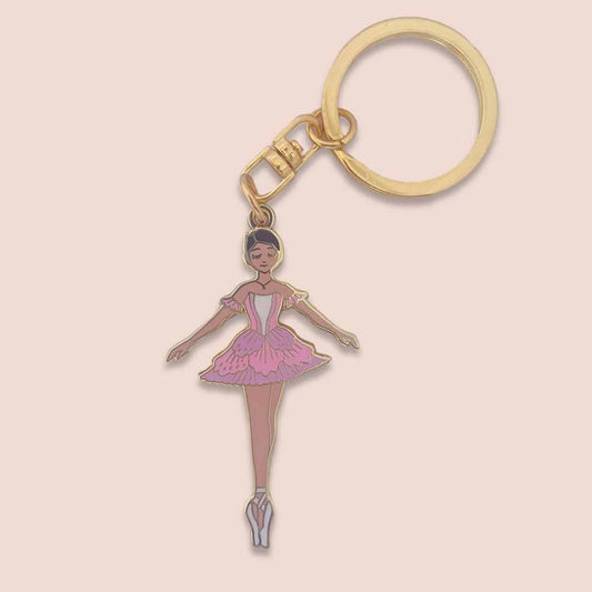 Polly Ballerina Keyring