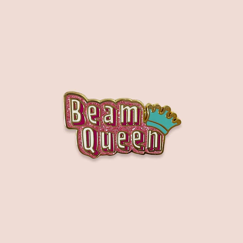 Beam Queen Gymnastics Enamel Pin