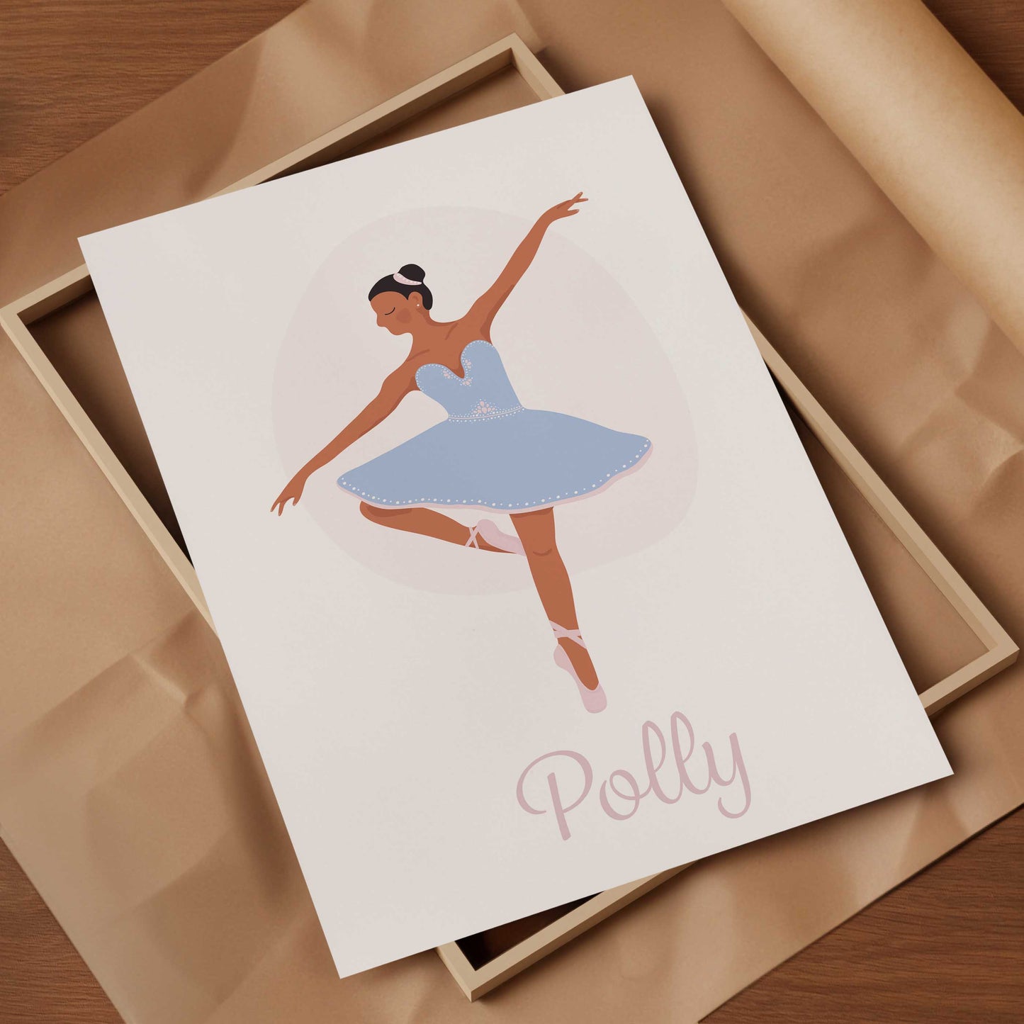 Personalised Ballerina Print