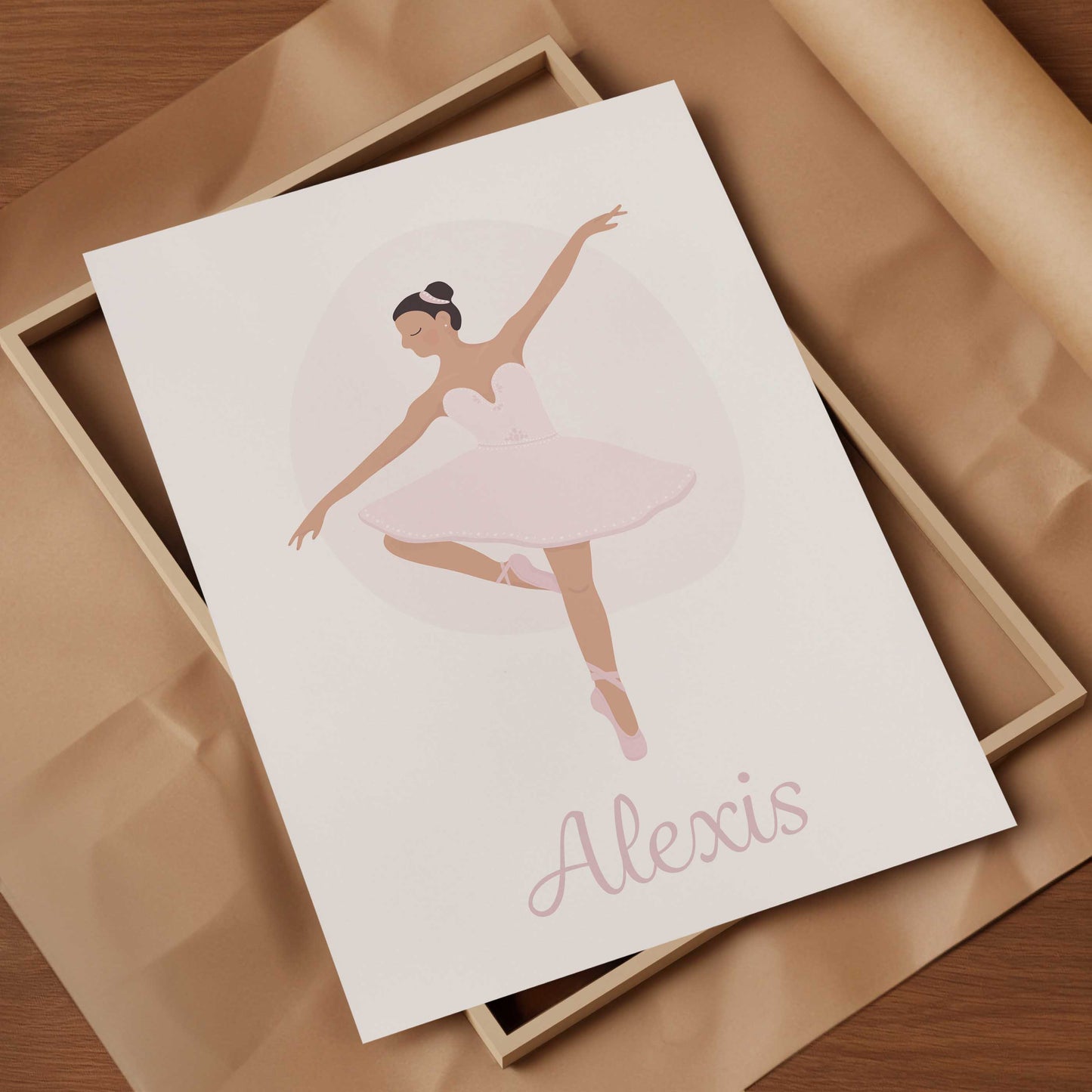 Personalised Ballerina Print