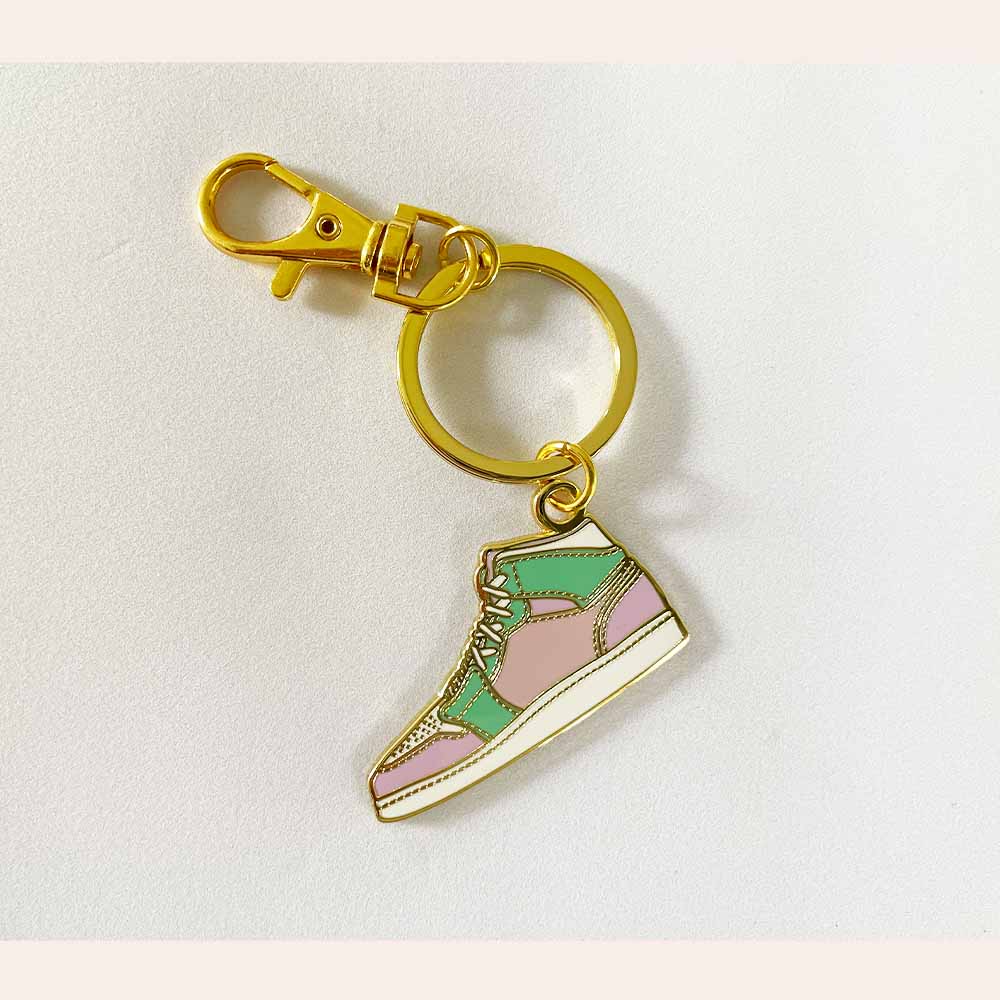 Basketball Shoe Keyring